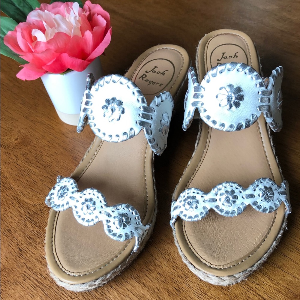 Jack Rogers Lauren Midi Wedge Sandal